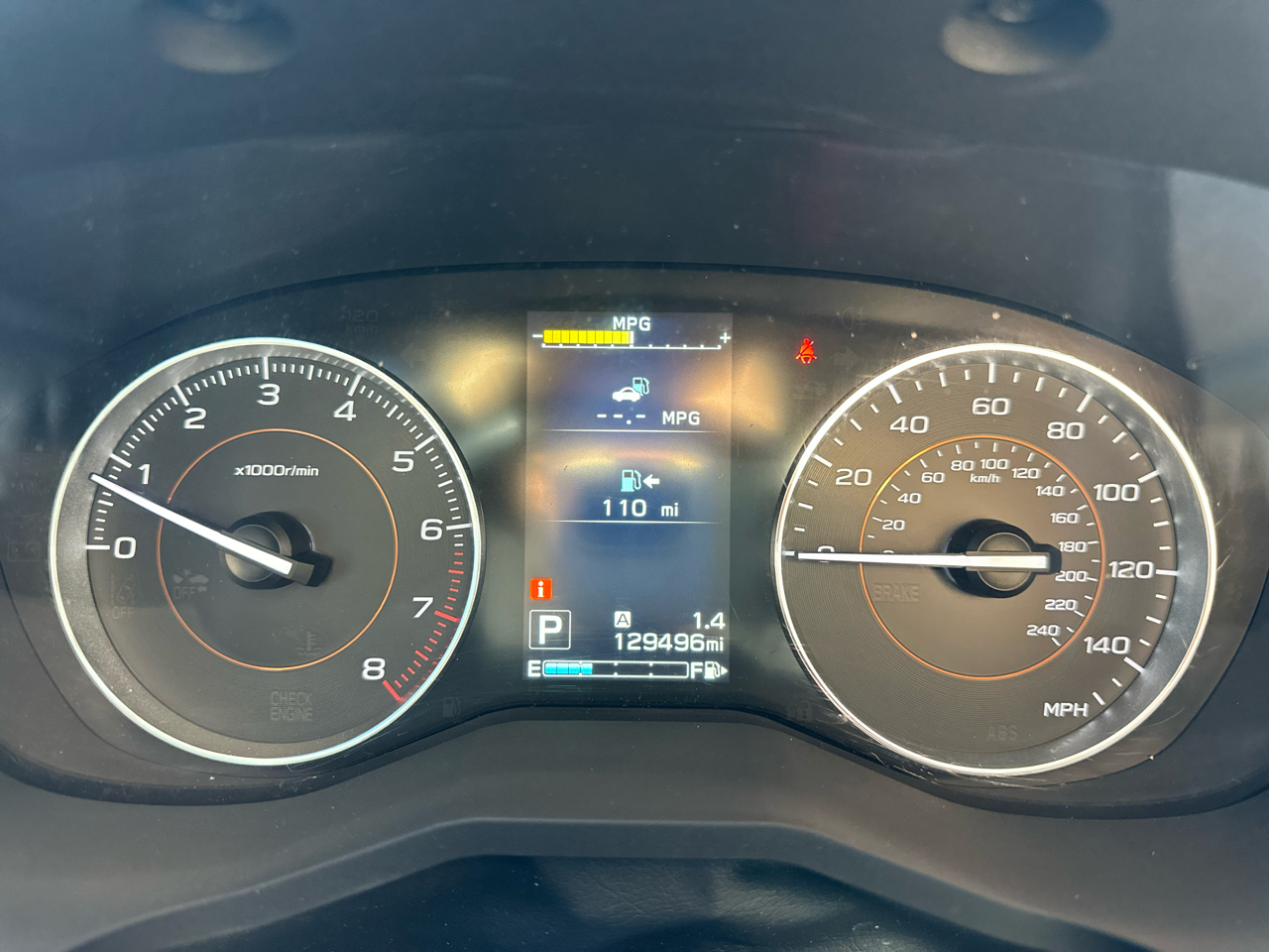 Subaru Crosstrek 2.0i Limited CVT 2018