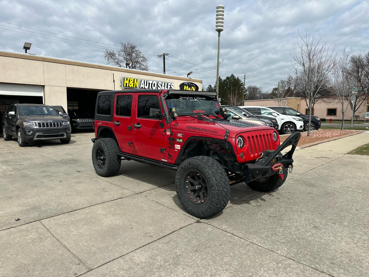Jeep Wrangler Unlimited 4WD 4dr Sport 2012