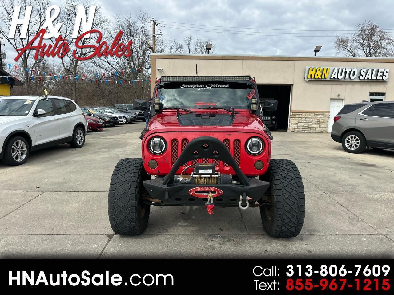 2012 Jeep Wrangler Unlimited 4WD 4dr Sport