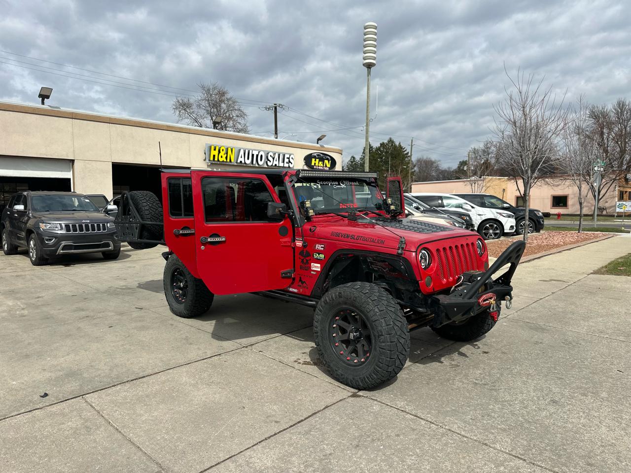 Jeep Wrangler Unlimited 4WD 4dr Sport 2012
