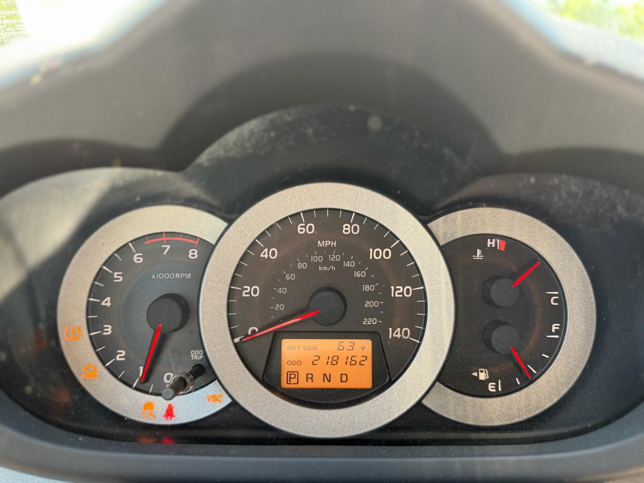 Toyota RAV4 FWD 4dr 4-cyl 4-Spd AT Ltd (Natl) 2008
