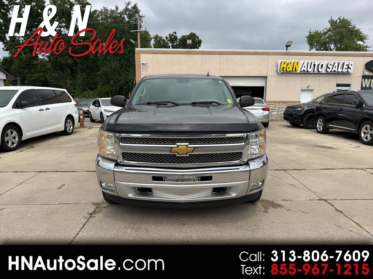 2013 Chevrolet Silverado 1500 4WD Ext Cab 143.5" LT