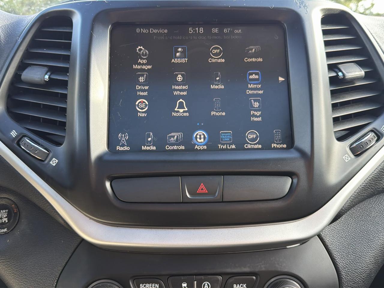 Jeep Cherokee 4WD 4dr Trailhawk 2016