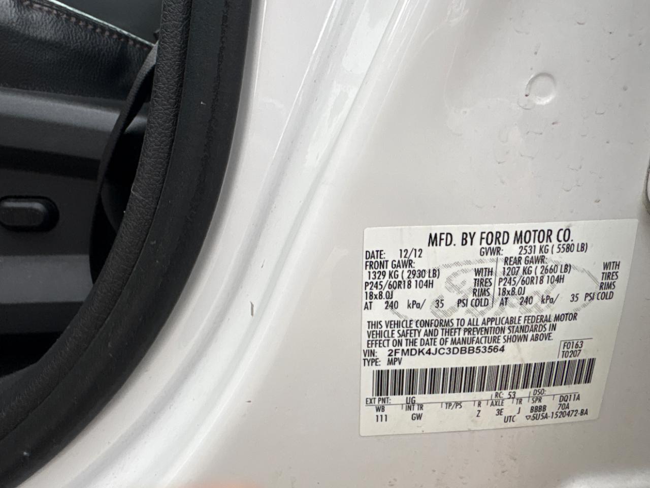 Ford Edge SEL AWD 2013