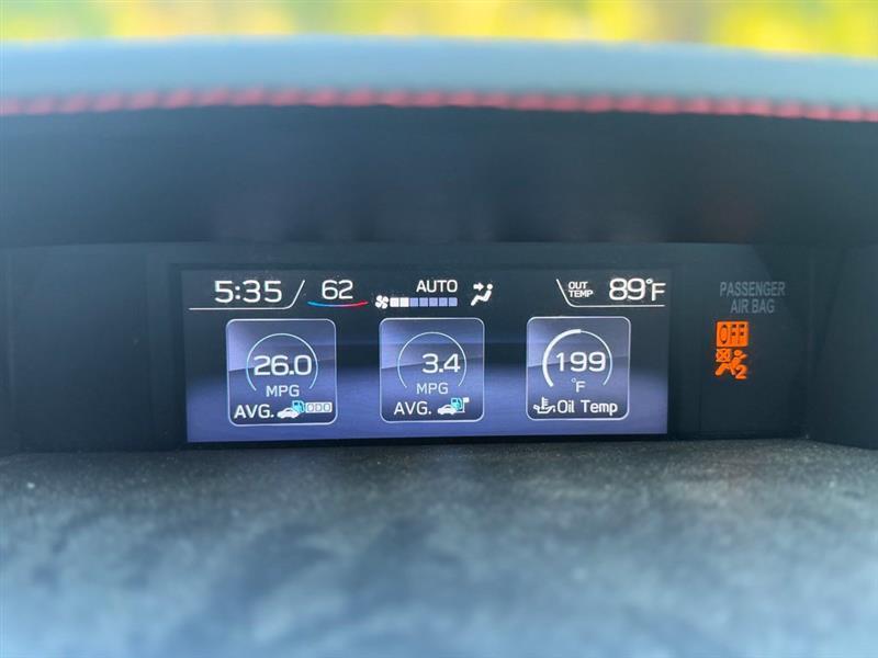 Subaru WRX Manual 2021