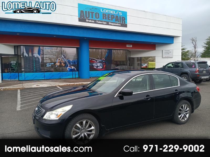 Infiniti G Sedan G37x AWD 2009