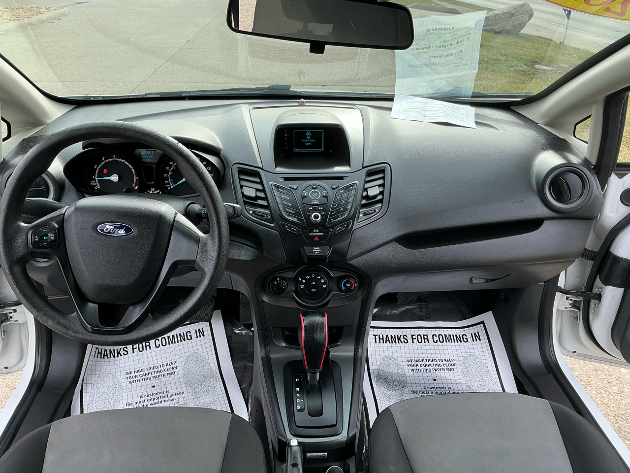 Ford Fiesta 4dr Sdn S 2016