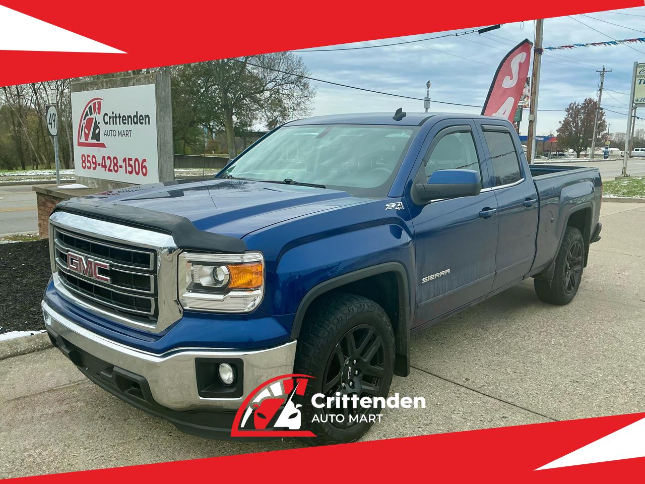 2014 GMC Sierra 1500 4WD Double Cab 143.5" SLE