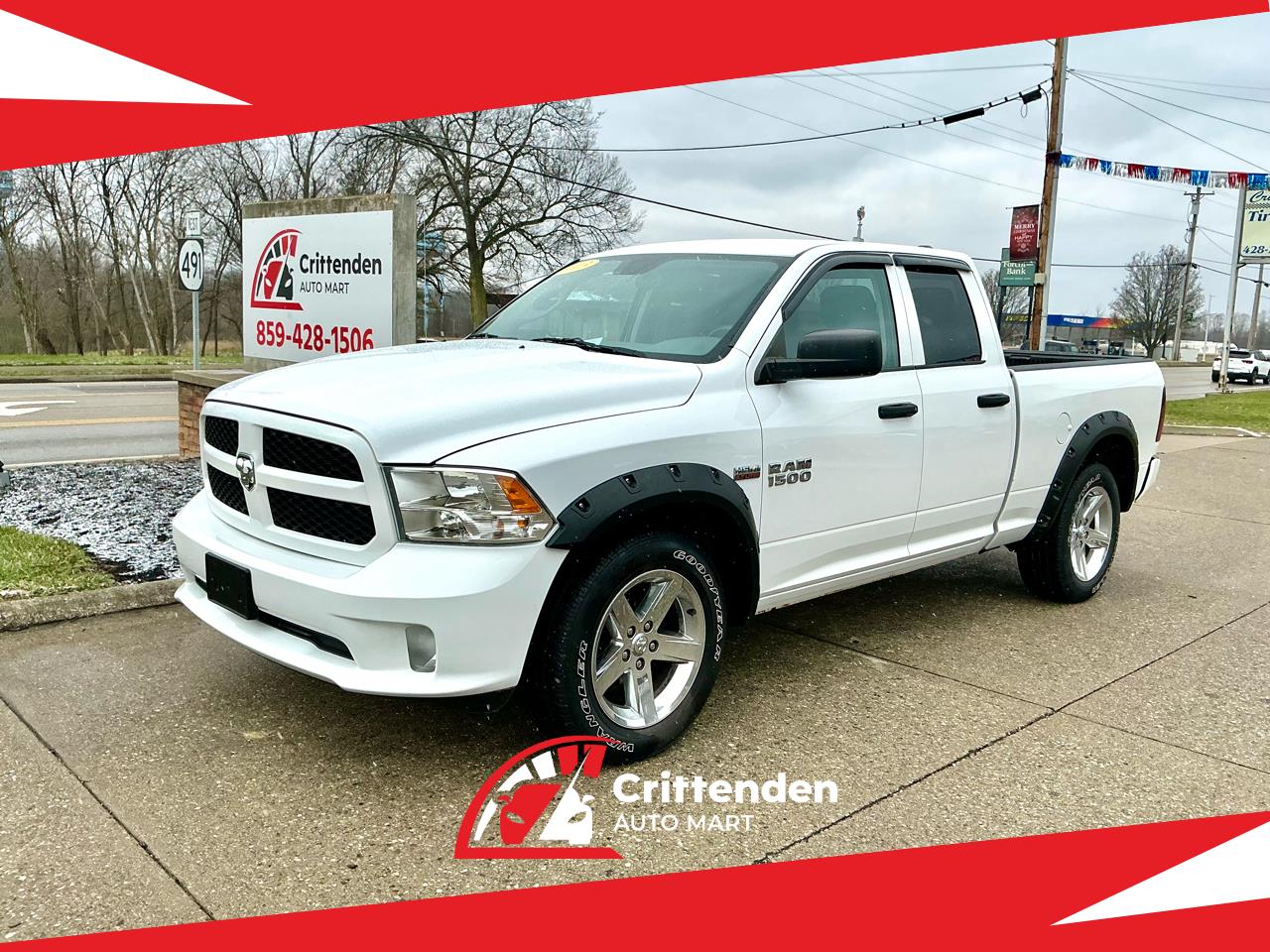 2013 RAM 1500 4WD Quad Cab 140.5" Express