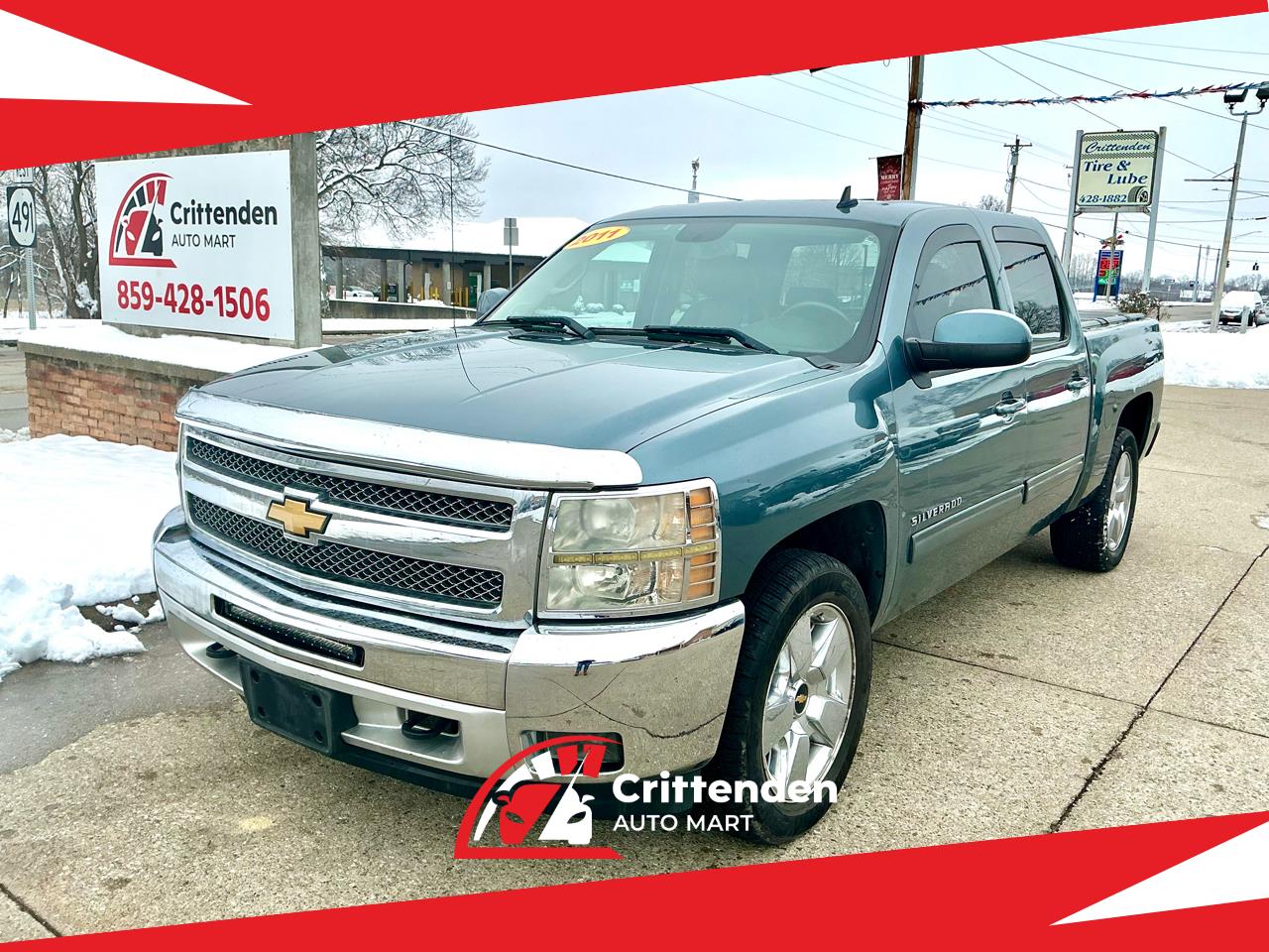 2011 Chevrolet Silverado 1500 4WD Crew Cab 143.5" LTZ