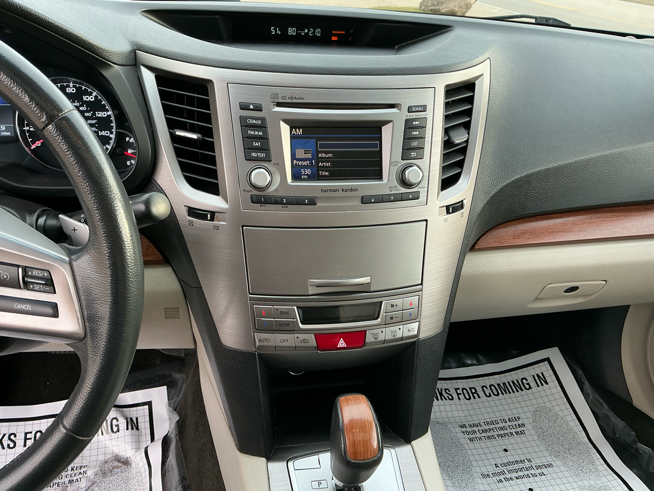 Subaru Outback 4dr Wgn H4 Auto 2.5i Limited 2014