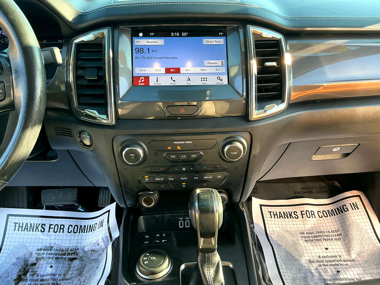 Ford Ranger Lariat Crew Cab 4WD 2019