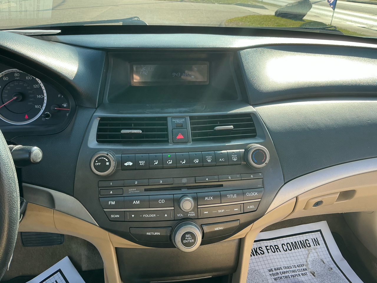 Honda Accord Sdn 4dr I4 Auto LX 2012