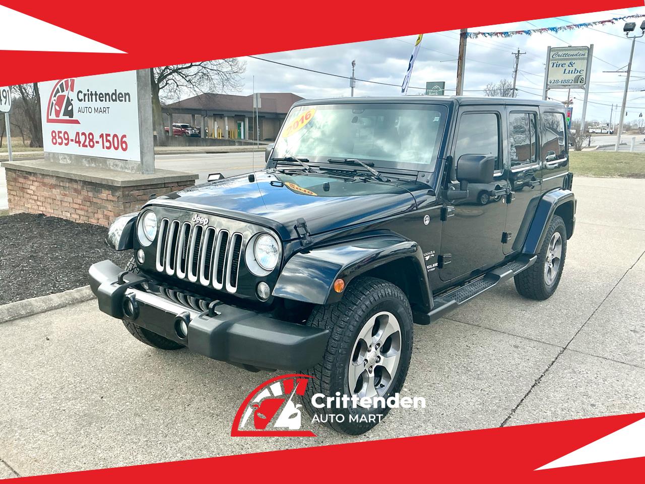 2016 Jeep Wrangler Unlimited 4WD 4dr Sahara