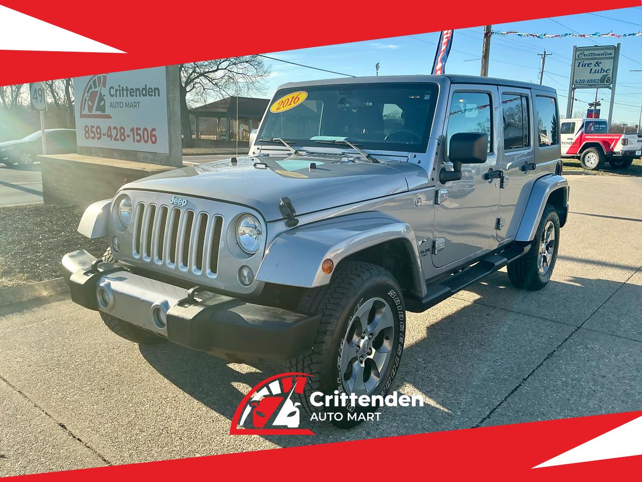 2016 Jeep Wrangler Unlimited 4WD 4dr Sahara