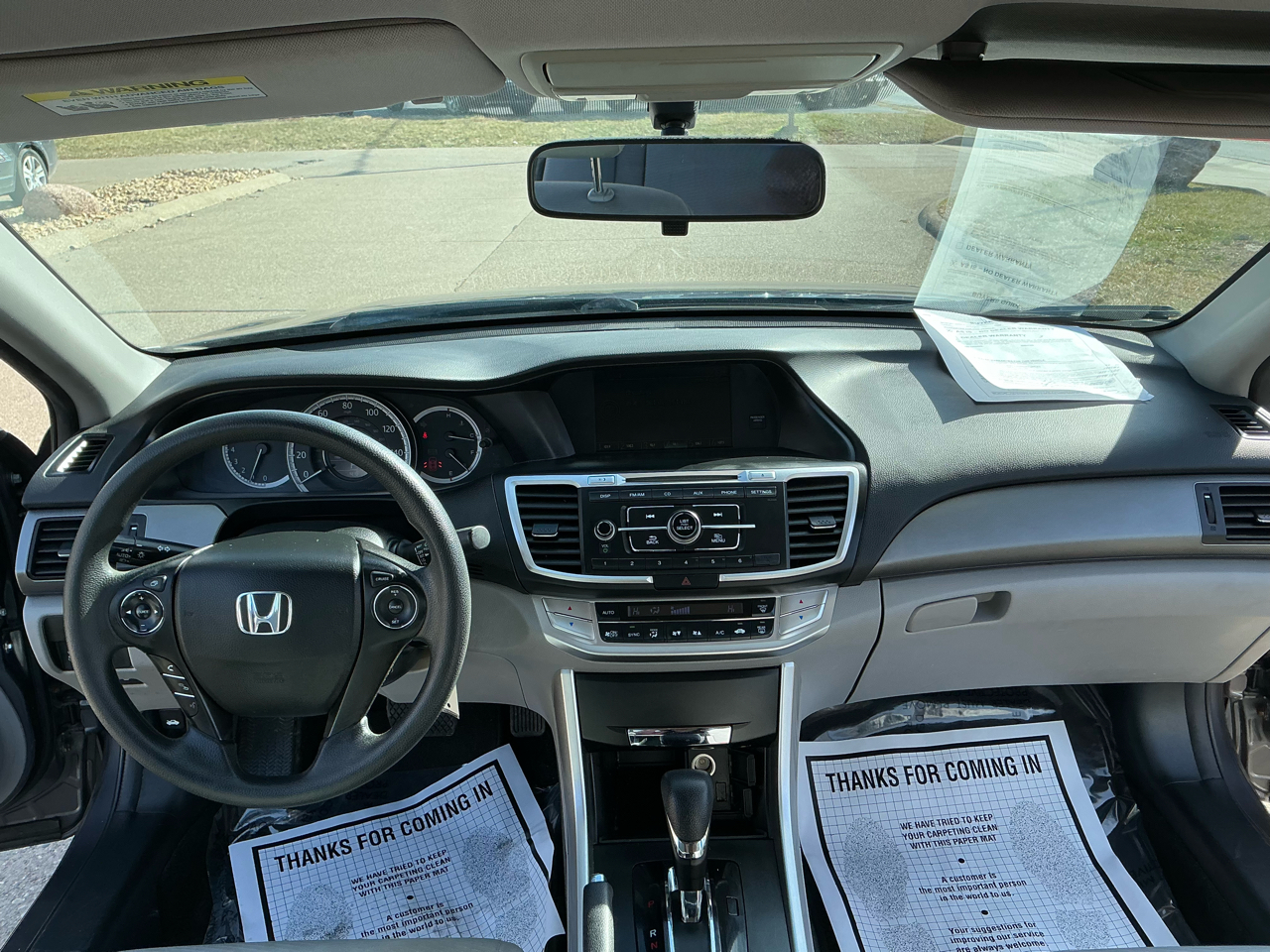 Honda Accord Sedan 4dr I4 CVT LX 2015