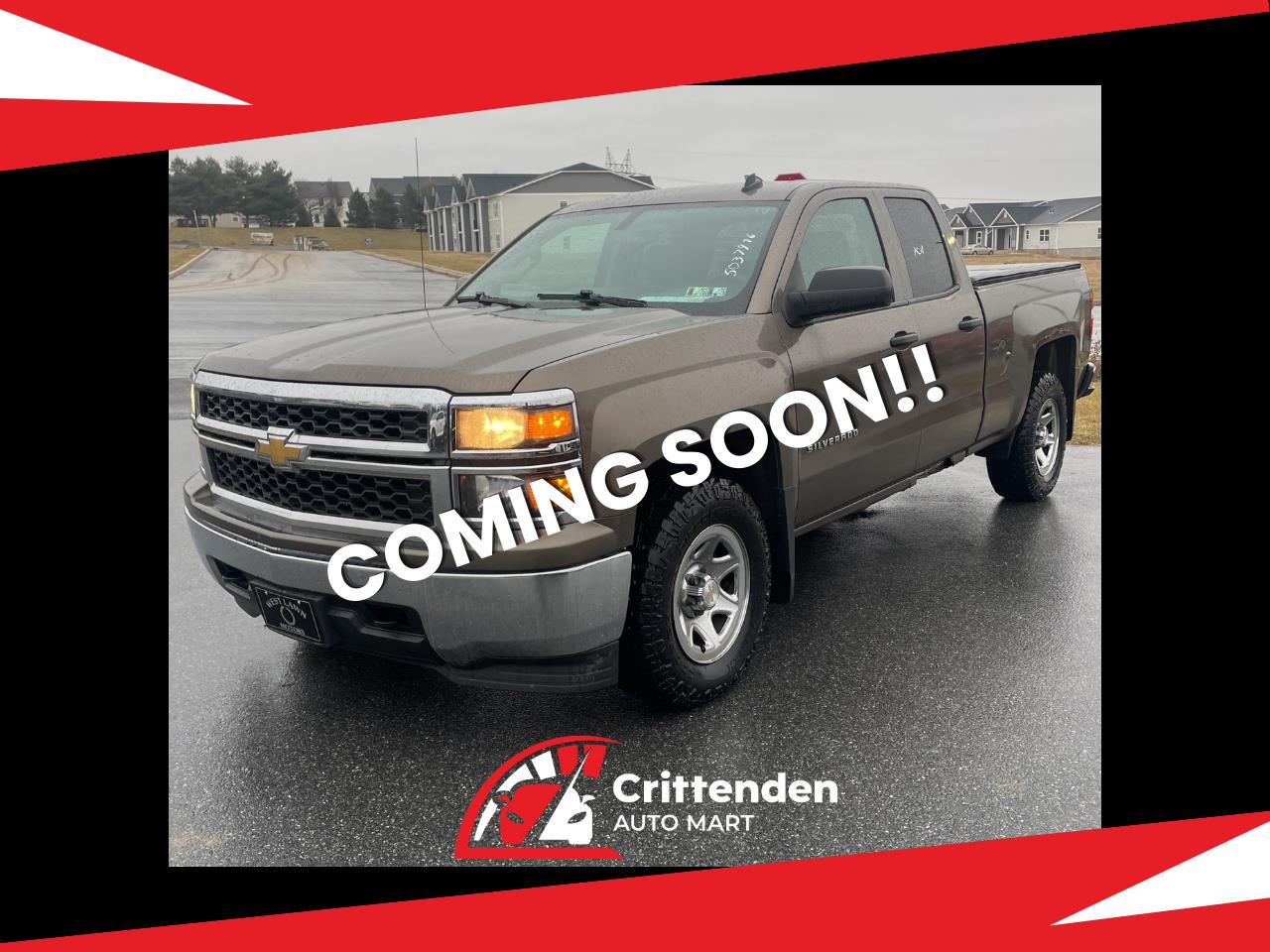 2014 Chevrolet Silverado 1500 4WD Double Cab 143.5" Work Truck w/2WT