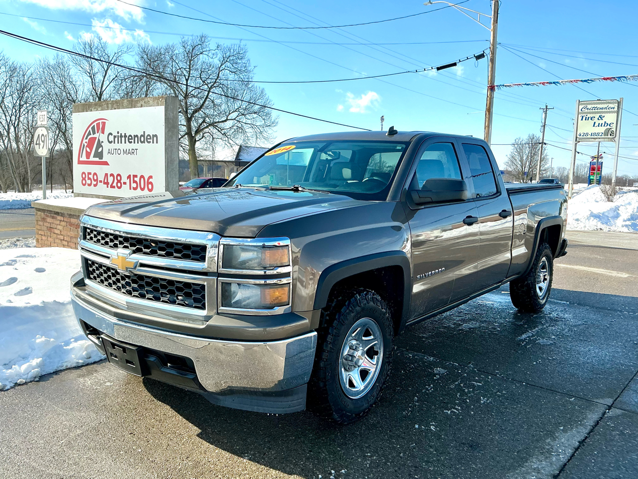 2014 Chevrolet Silverado 1500 4WD Double Cab 143.5" Work Truck w/2WT