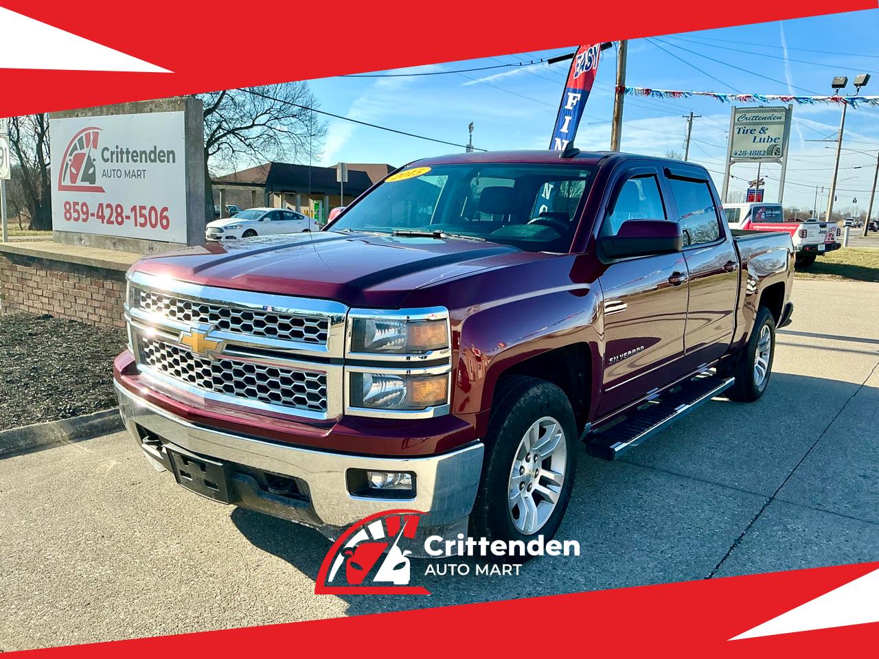 2015 Chevrolet Silverado 1500 4WD Crew Cab 143.5" LT w/1LT