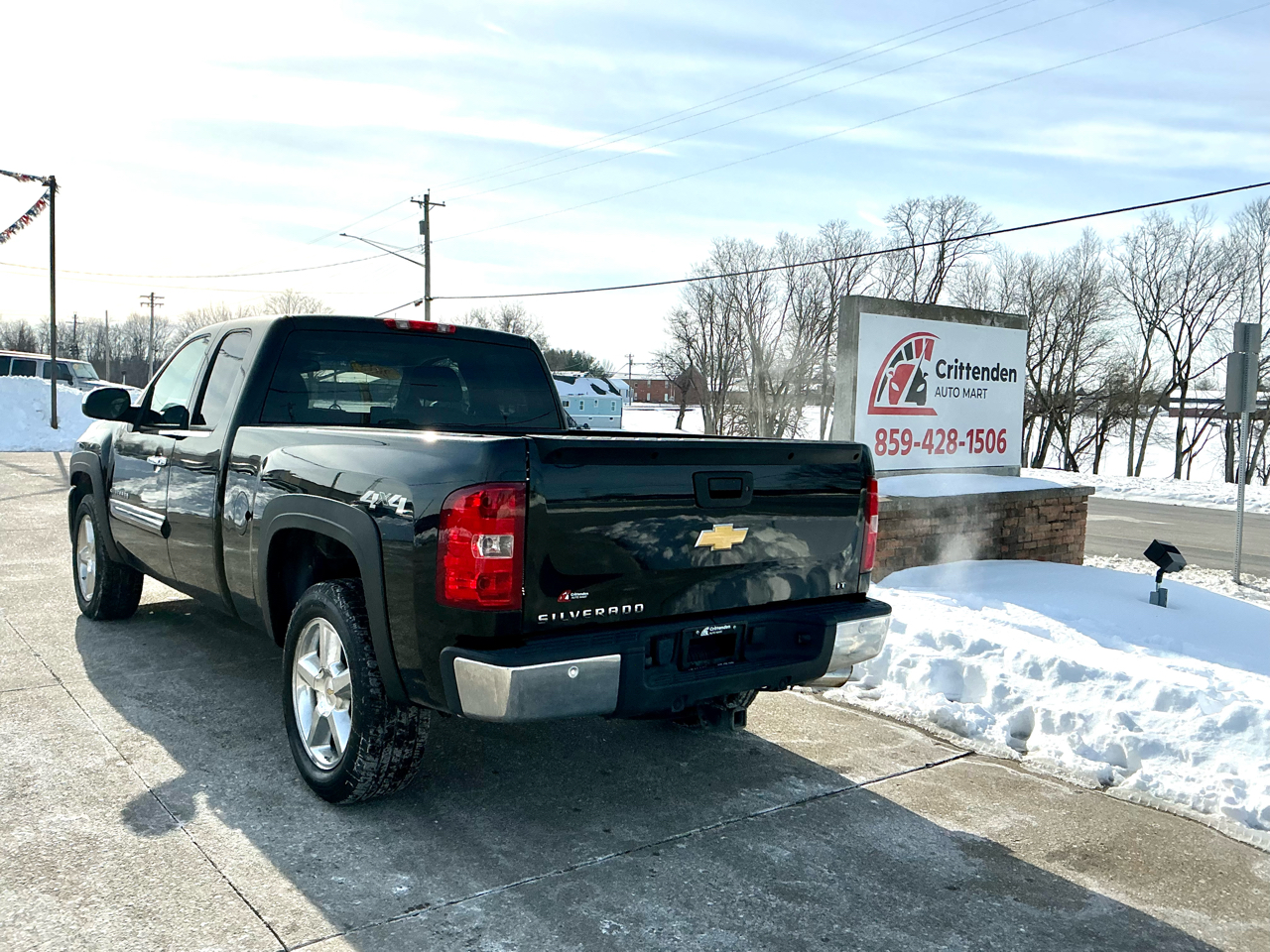 Chevrolet Silverado 1500 4WD Ext Cab 143.5" LT 2013