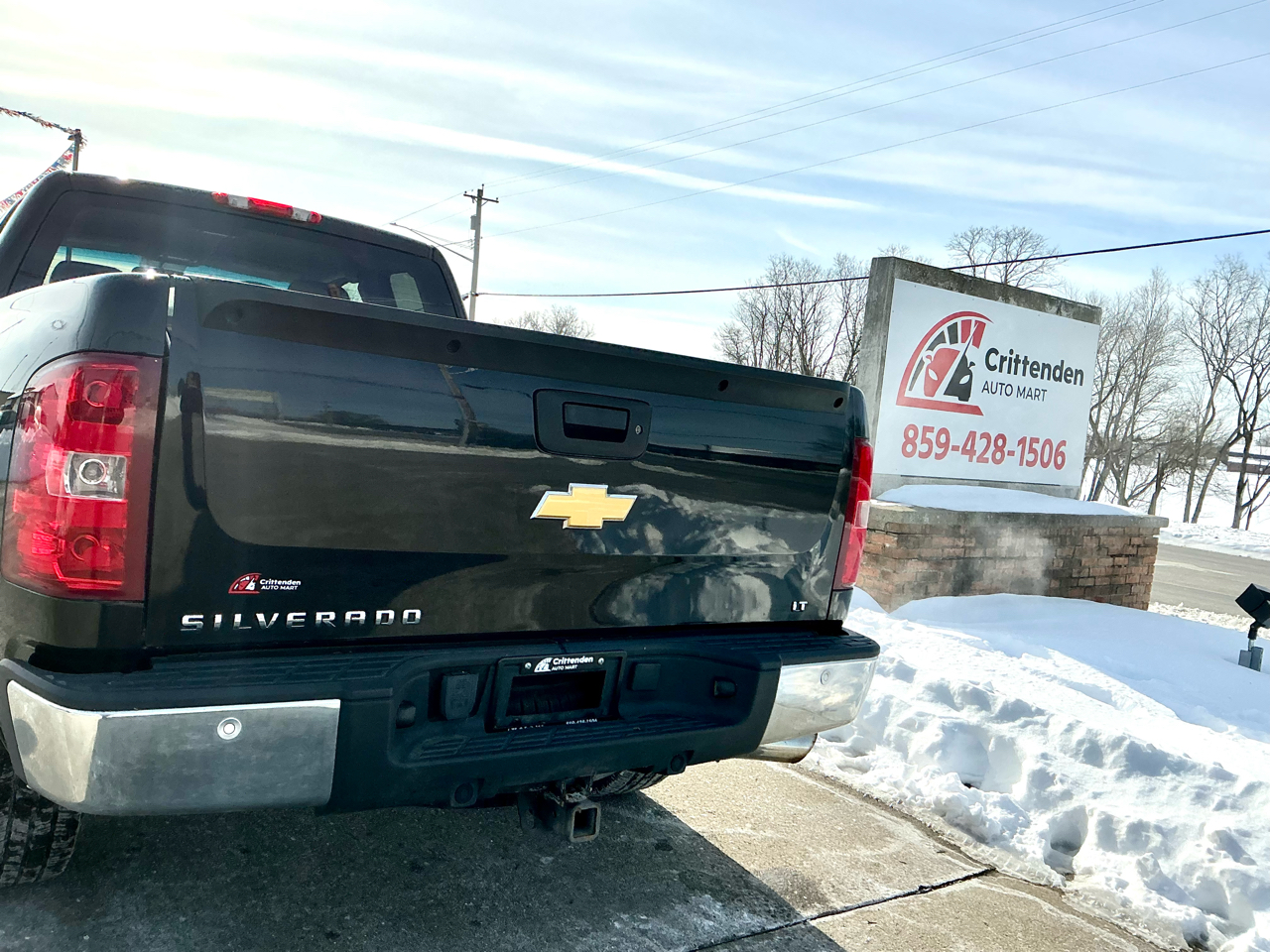 Chevrolet Silverado 1500 4WD Ext Cab 143.5" LT 2013