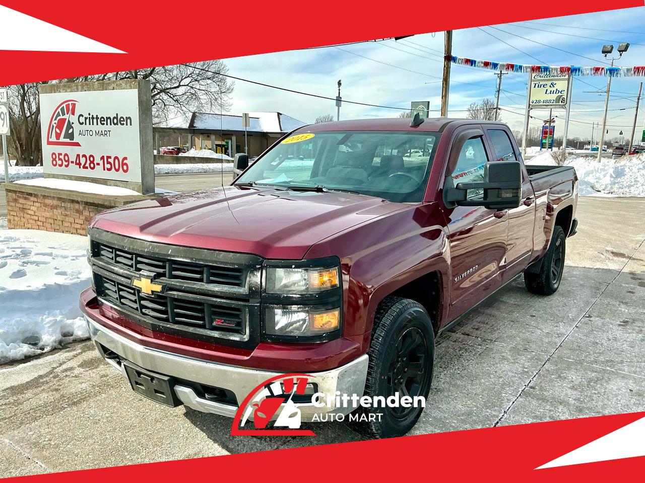 2015 Chevrolet Silverado 1500 4WD Double Cab 143.5" LT w/2LT