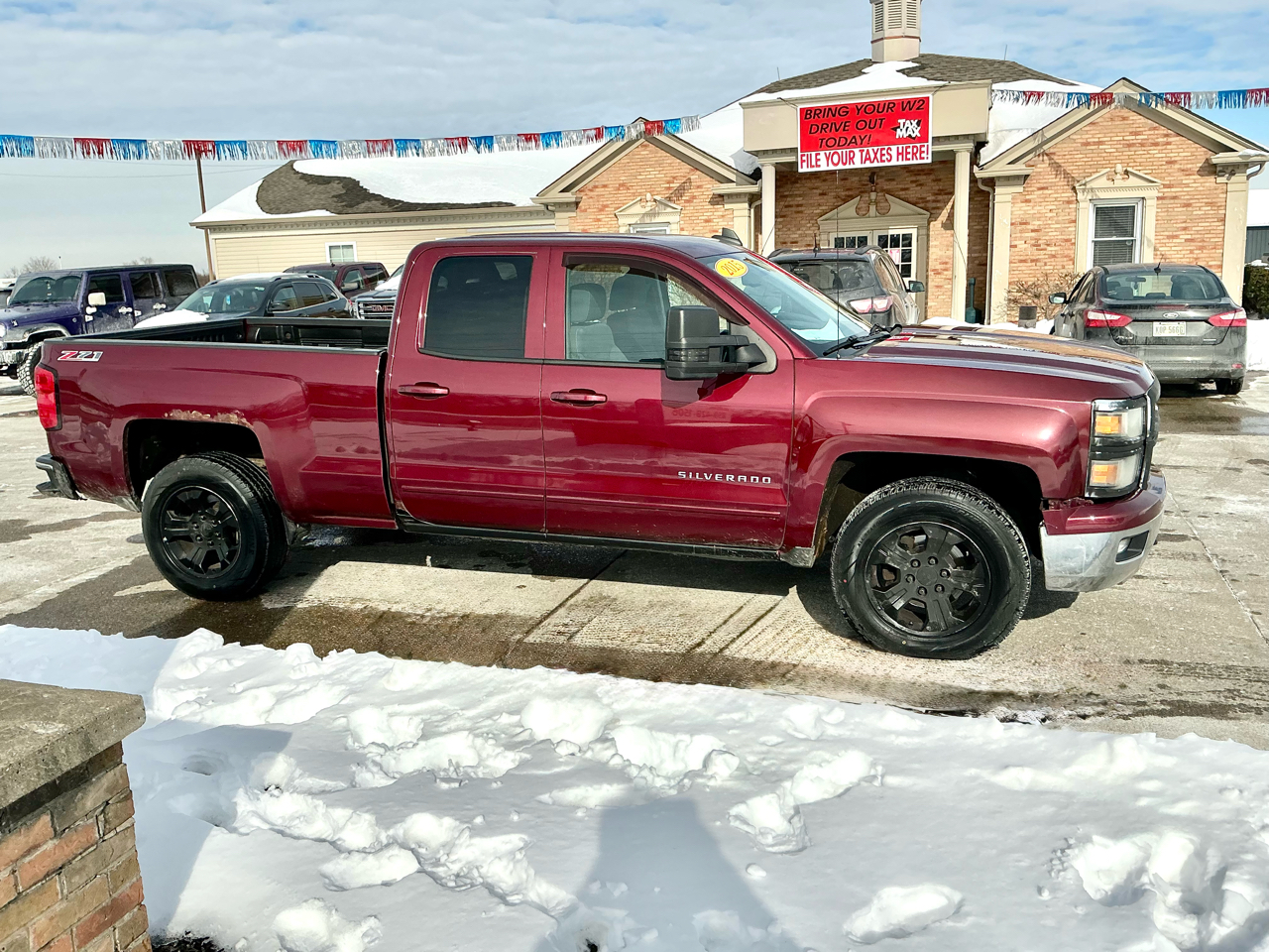 Chevrolet Silverado 1500 4WD Double Cab 143.5" LT w/2LT 2015