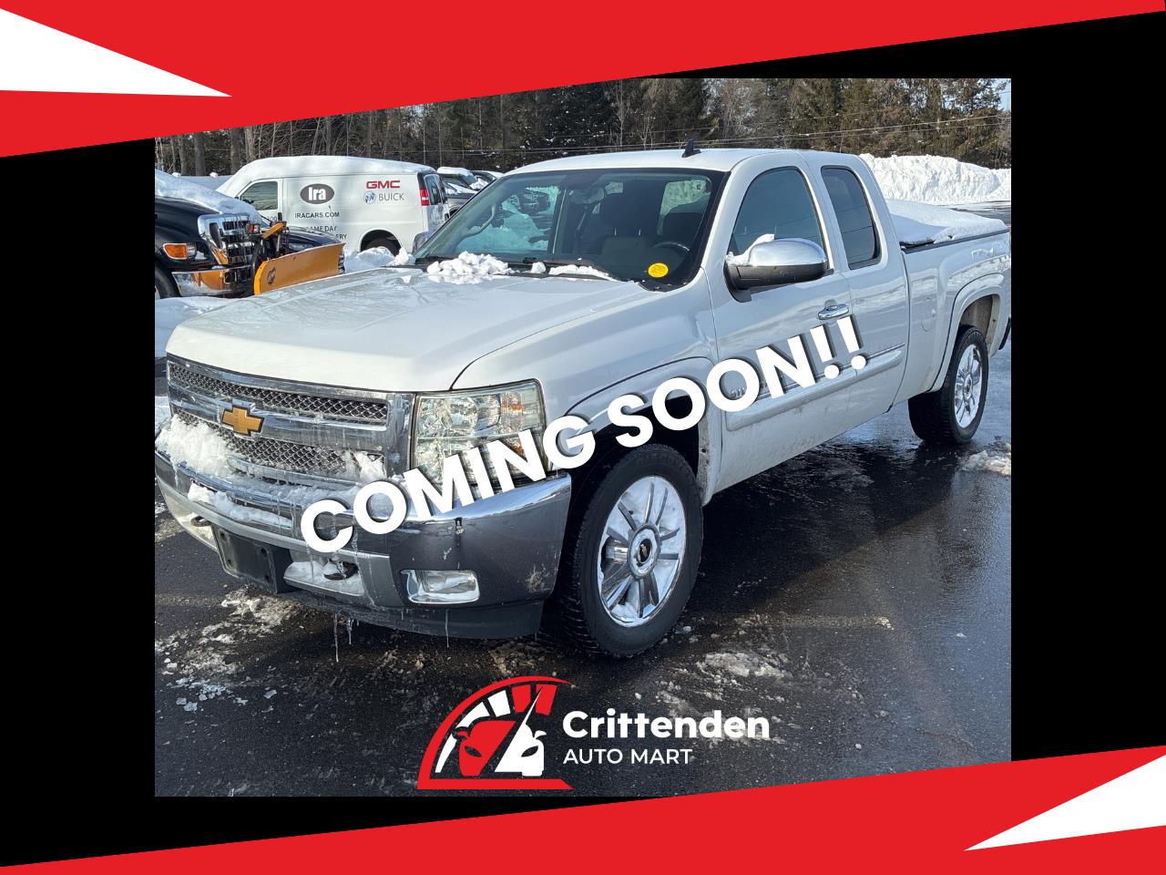 2012 Chevrolet Silverado 1500 4WD Ext Cab 143.5" LT