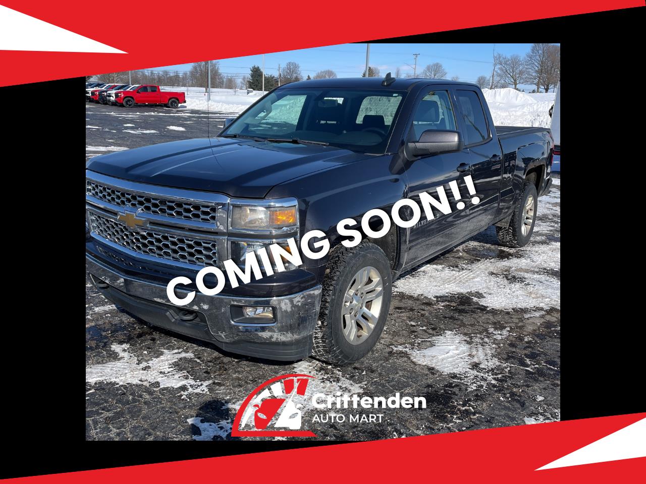 2015 Chevrolet Silverado 1500 4WD Double Cab 143.5" LT w/1LT