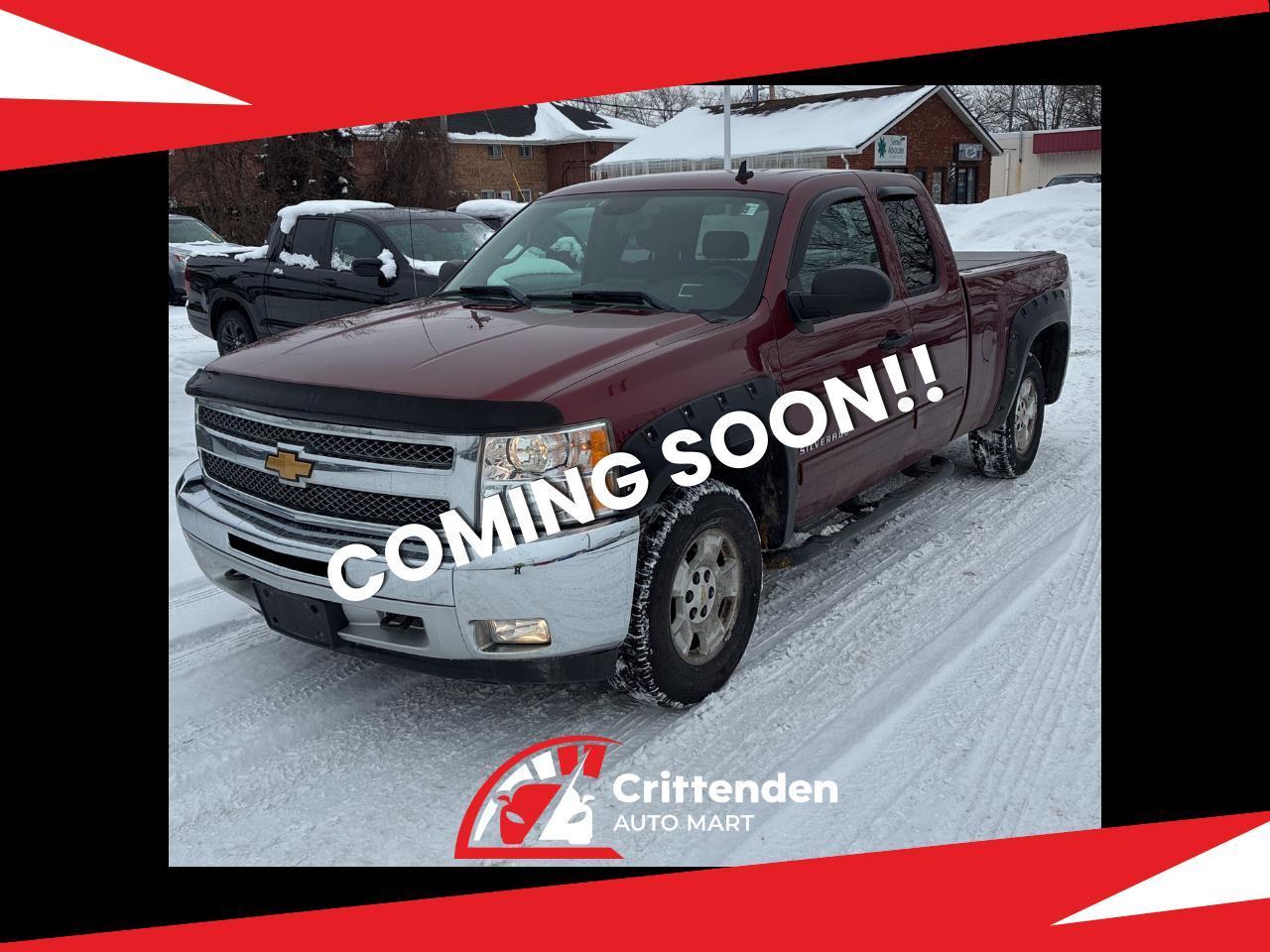 2013 Chevrolet Silverado 1500 4WD Ext Cab 143.5" LT