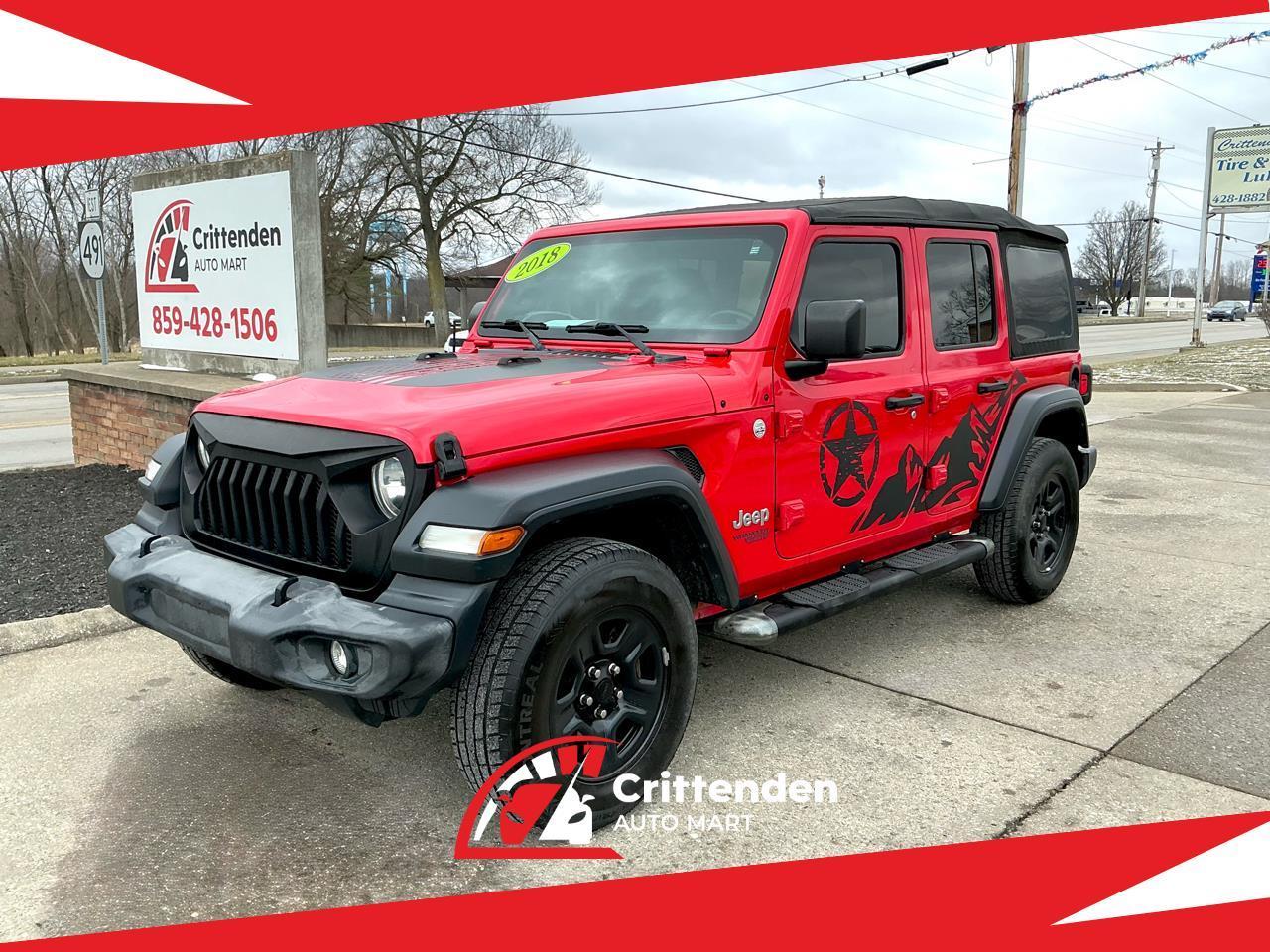 2018 Jeep Wrangler Unlimited Sport 4x4