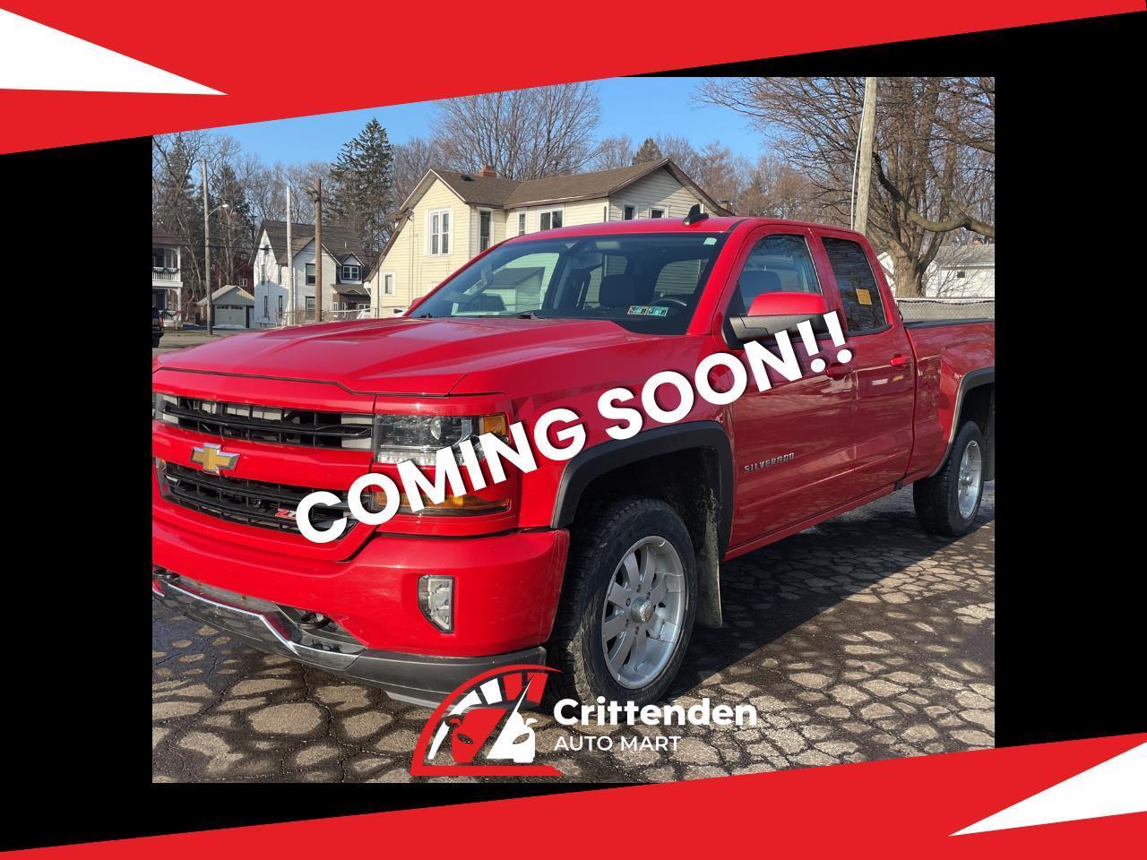 2016 Chevrolet Silverado 1500 4WD Double Cab 143.5" LT w/2LT