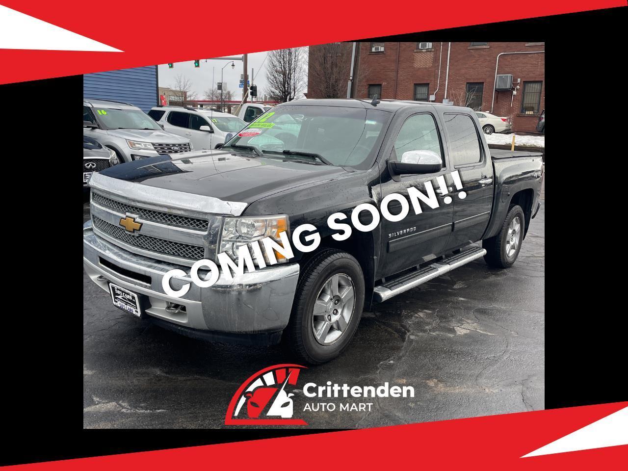 2012 Chevrolet Silverado 1500 4WD Crew Cab 143.5" LT