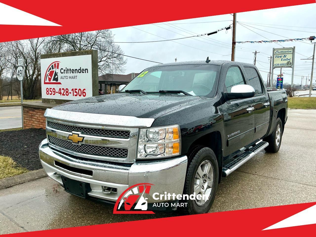 2012 Chevrolet Silverado 1500 4WD Crew Cab 143.5" LT