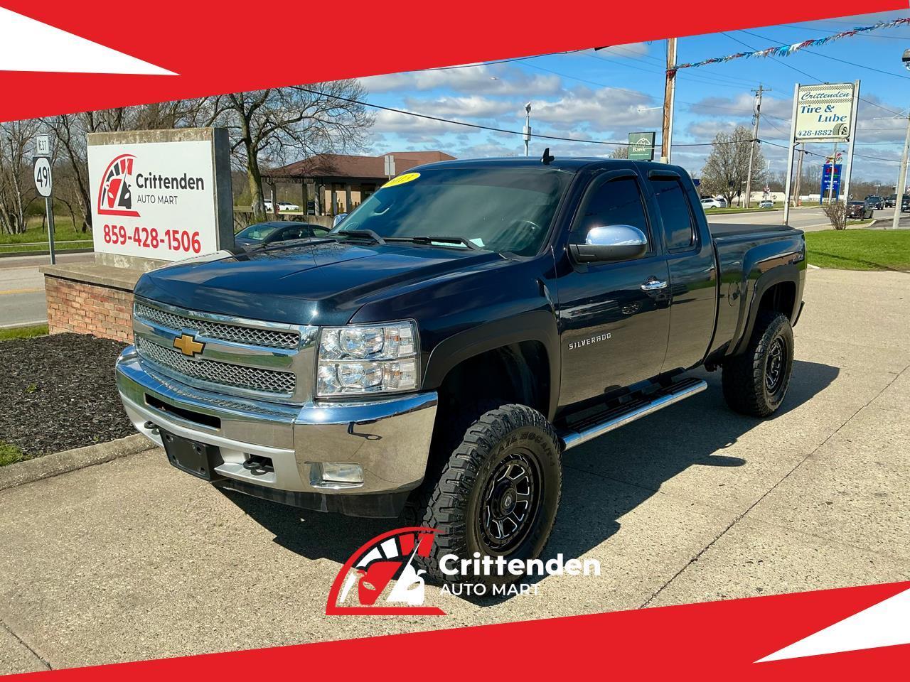 2013 Chevrolet Silverado 1500 4WD Ext Cab 143.5" LT