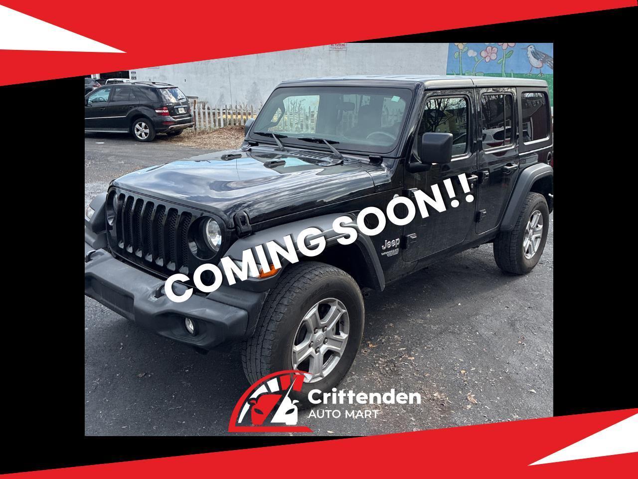 2019 Jeep Wrangler Unlimited Sport S 4x4