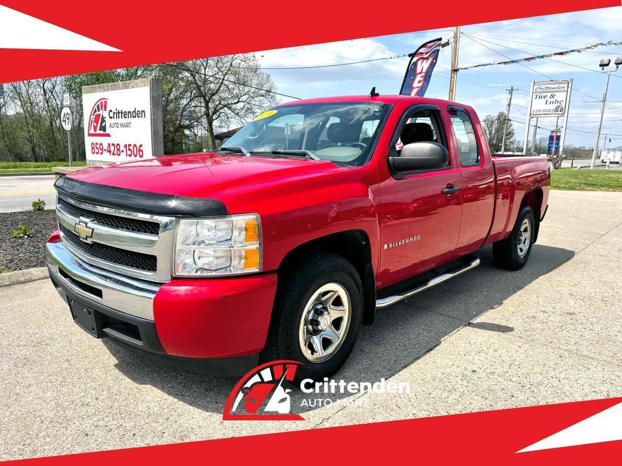 2009 Chevrolet Silverado 1500 2WD Ext Cab 143.5" Work Truck