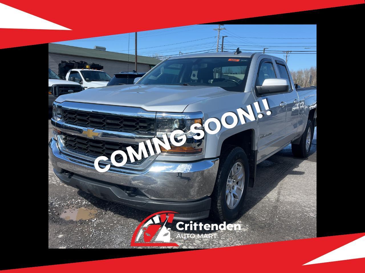 2018 Chevrolet Silverado 1500 4WD Double Cab 143.5" LT w/1LT