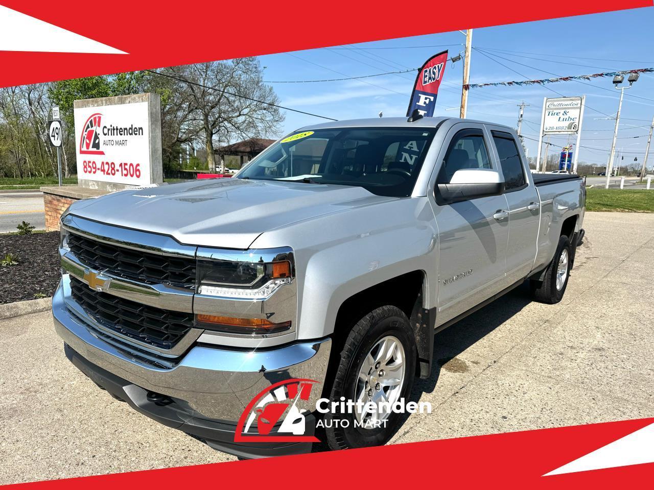2018 Chevrolet Silverado 1500 4WD Double Cab 143.5" LT w/1LT