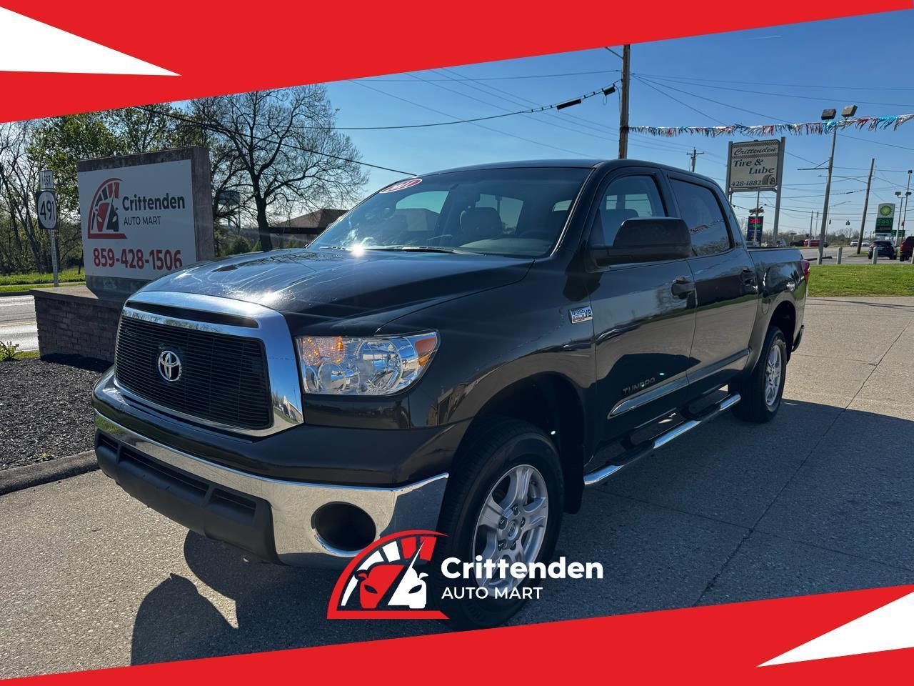 2011 Toyota Tundra 4WD Truck CrewMax 5.7L V8 6-Spd AT (Natl)