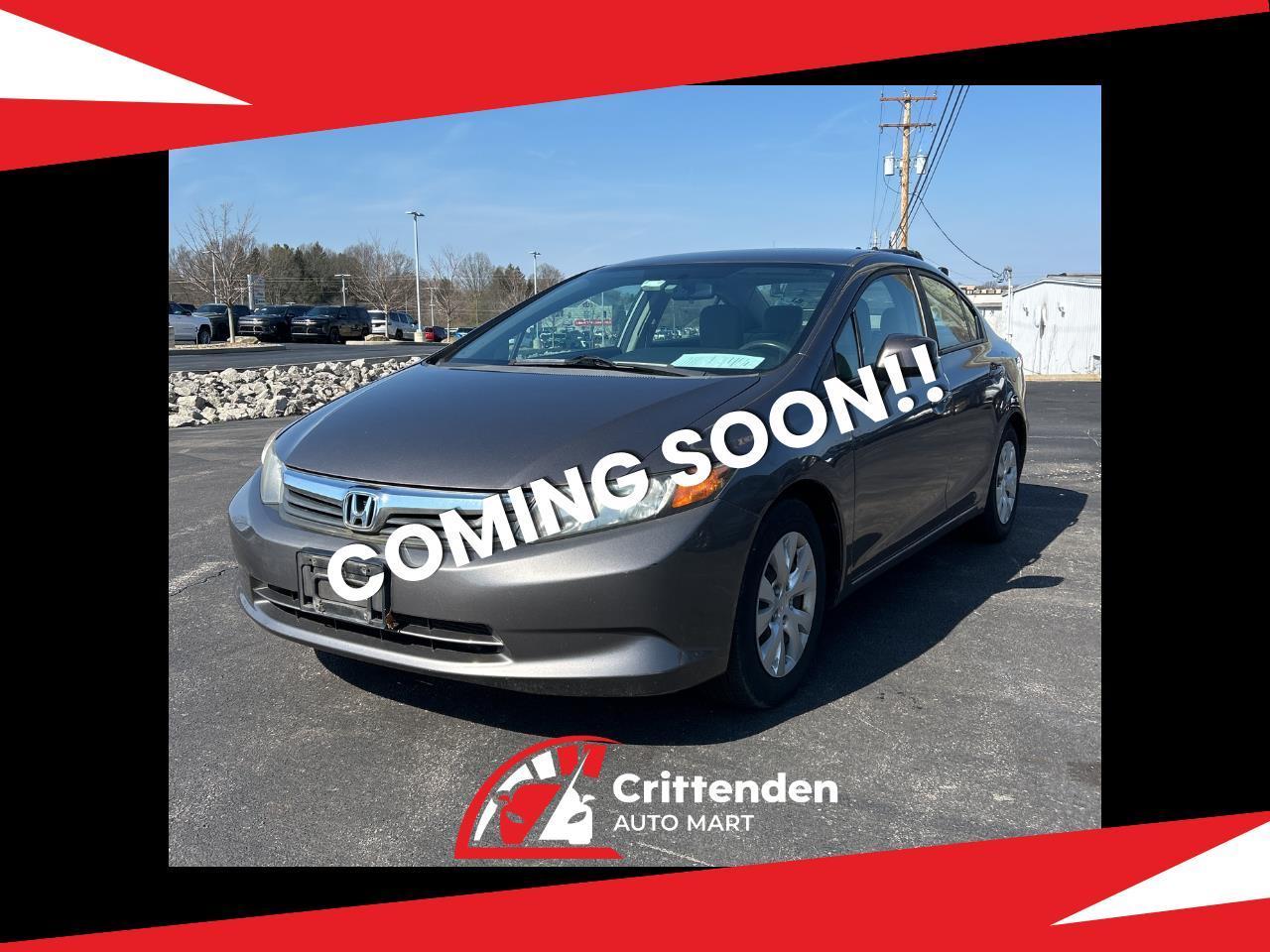 2012 Honda Civic Sdn 4dr Auto LX