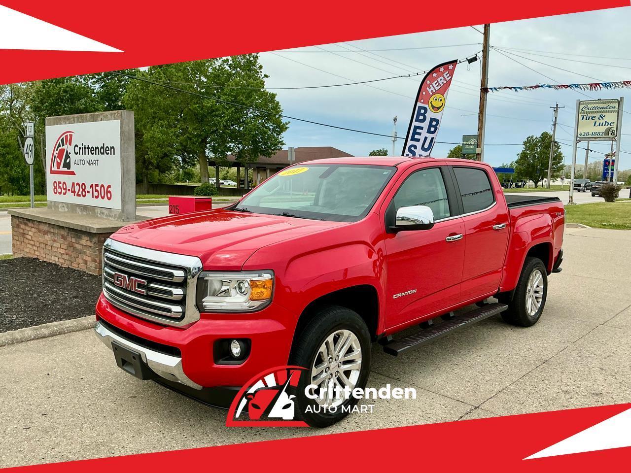 2017 GMC Canyon 4WD Crew Cab 128.3" SLT