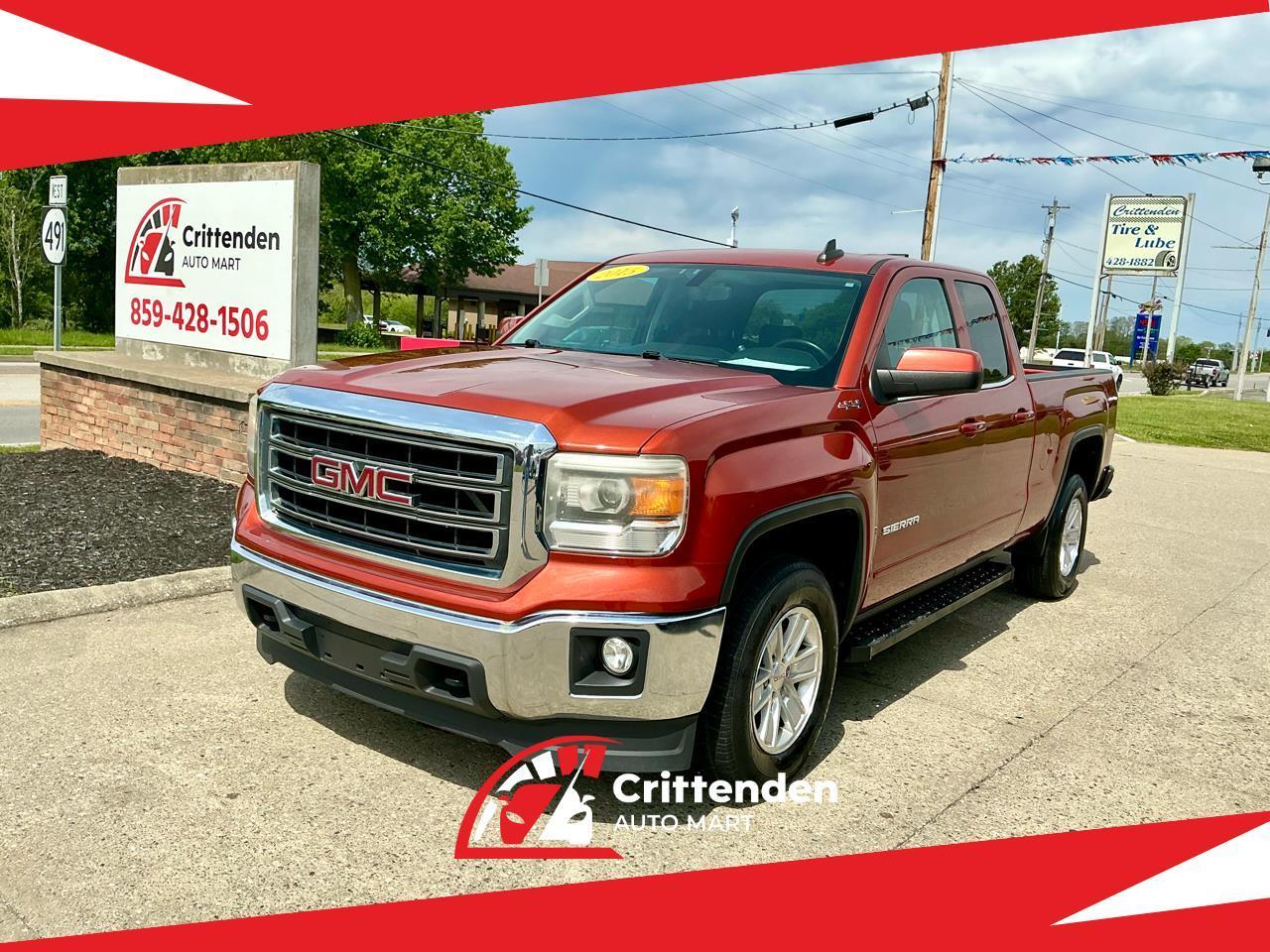 2015 GMC Sierra 1500 4WD Double Cab 143.5" SLE