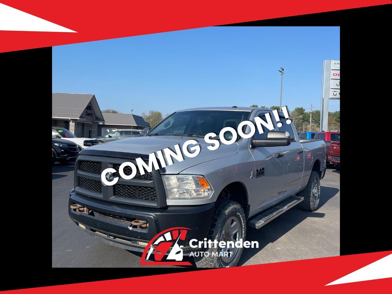 2018 RAM 2500 Tradesman 4x4 Crew Cab 6'4" Box