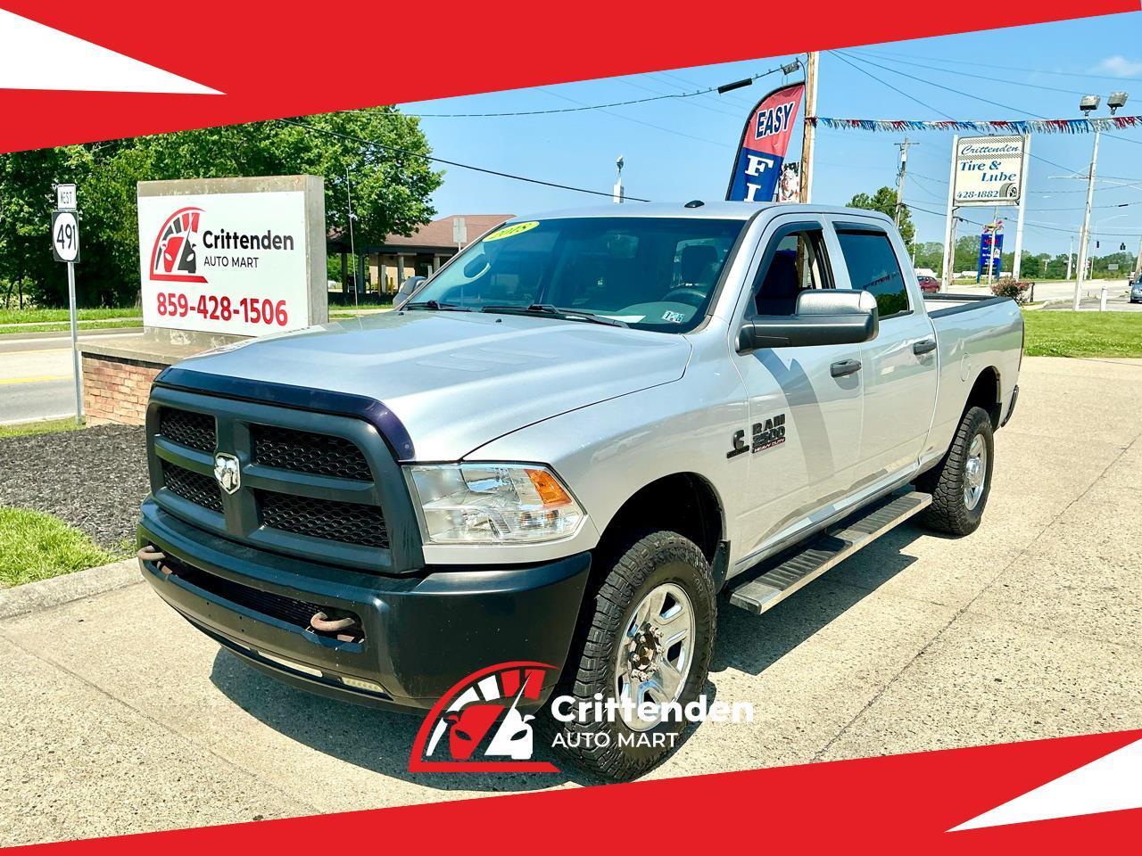 2018 RAM 2500 Tradesman 4x4 Crew Cab 6'4" Box