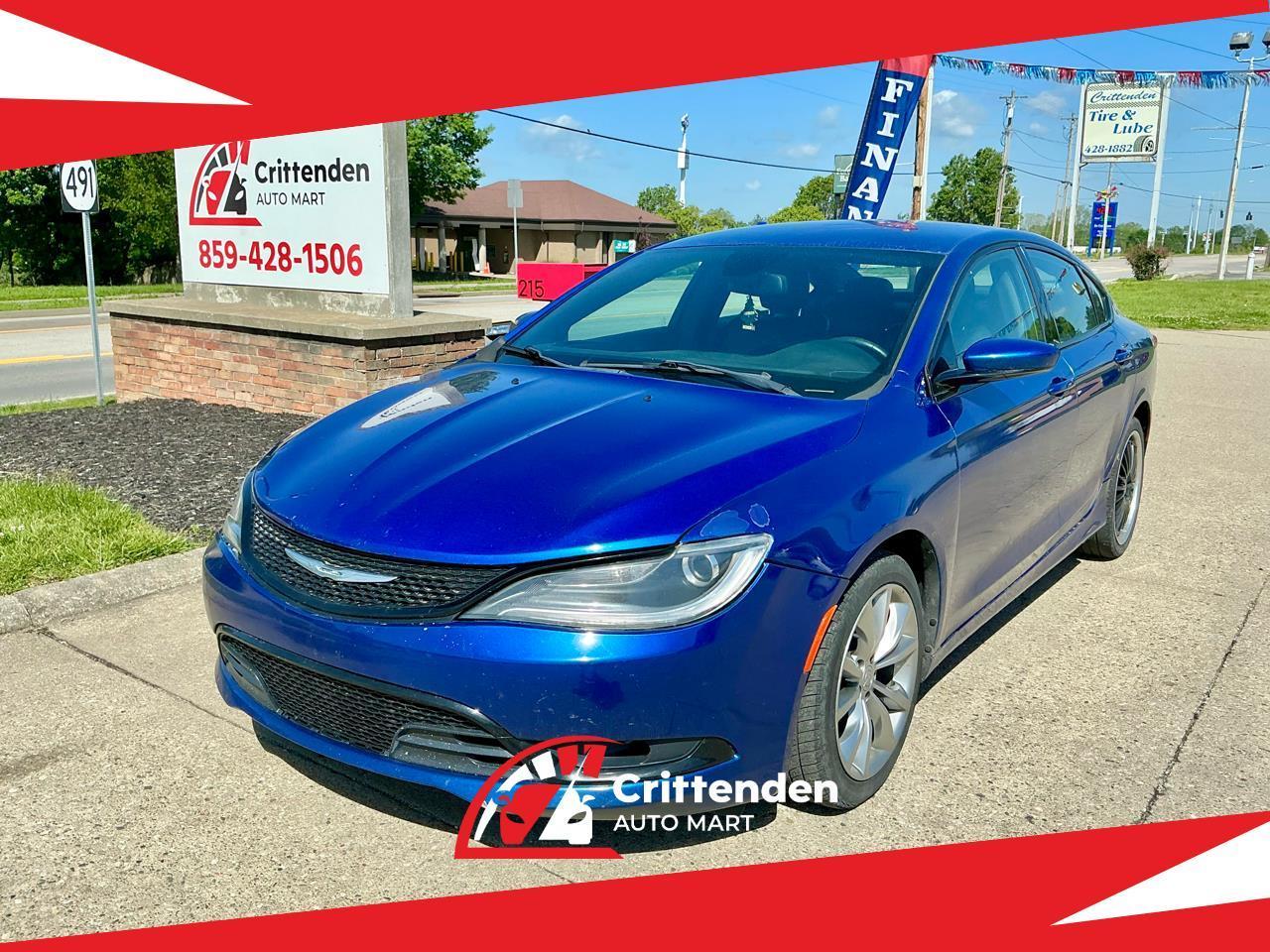 2015 Chrysler 200 4dr Sdn S FWD