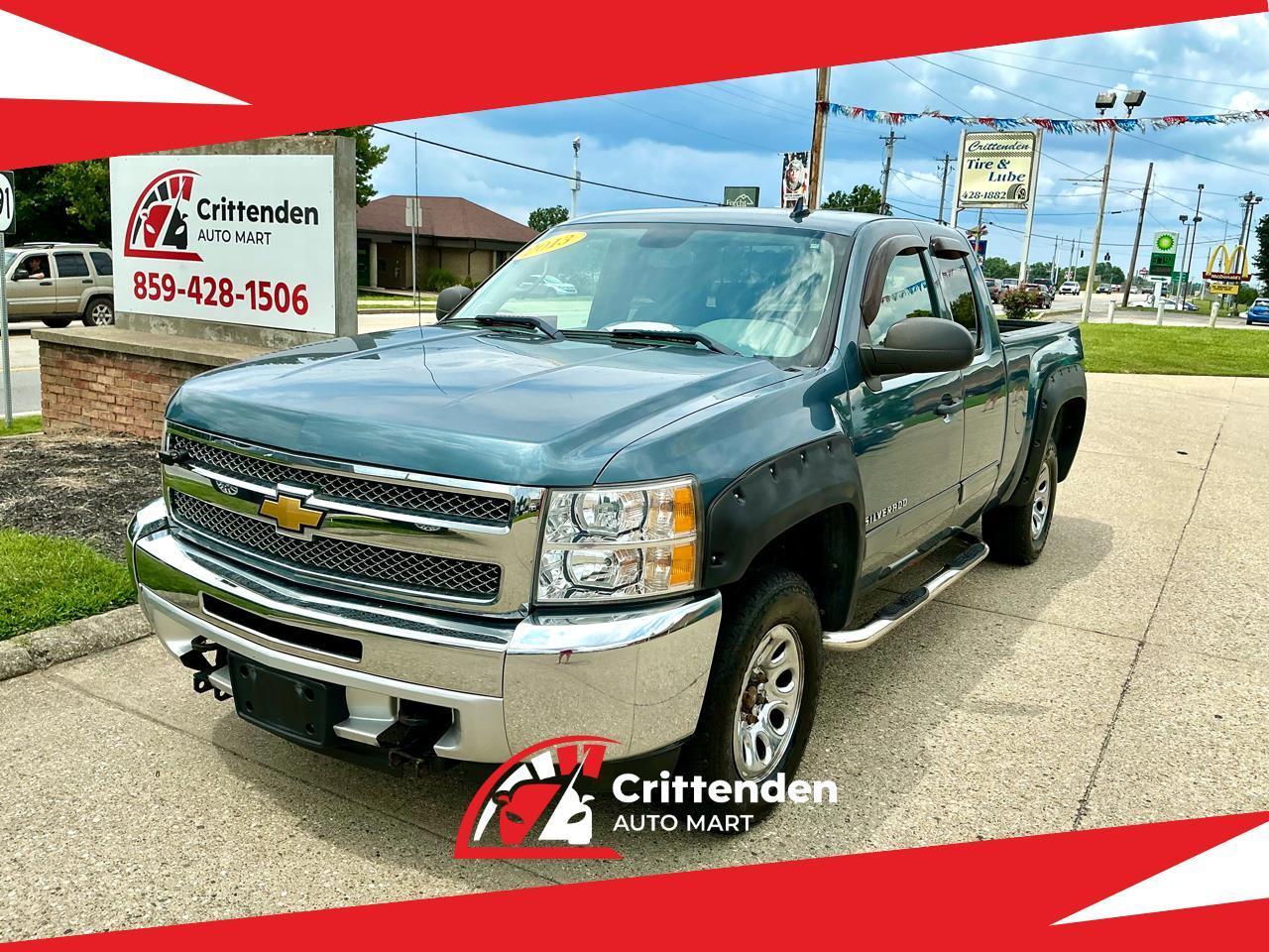 2013 Chevrolet Silverado 1500 4WD Ext Cab 143.5" LS