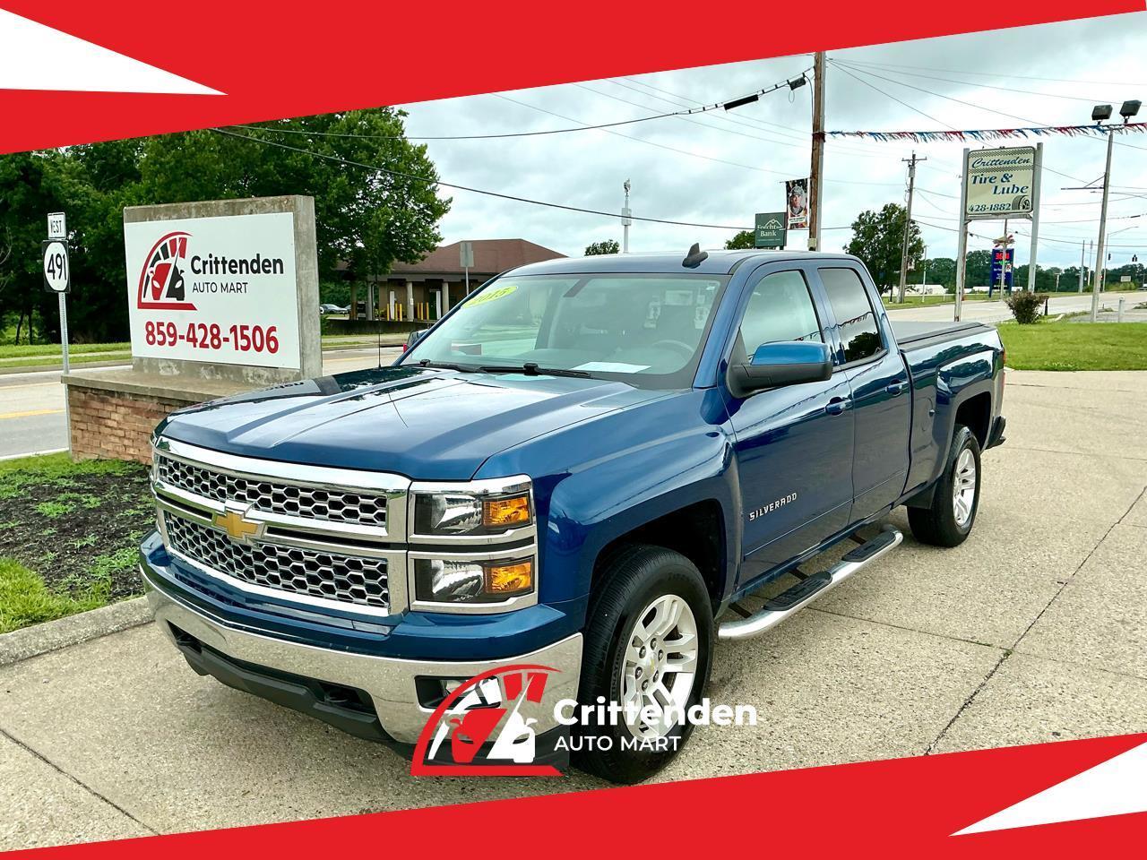 2015 Chevrolet Silverado 1500 4WD Double Cab 143.5" LT w/1LT