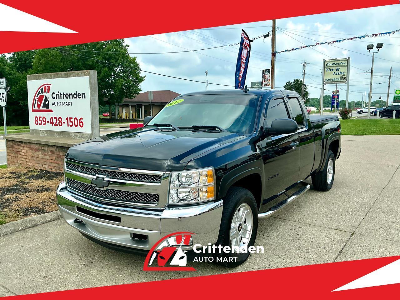 2012 Chevrolet Silverado 1500 4WD Ext Cab 143.5" LT