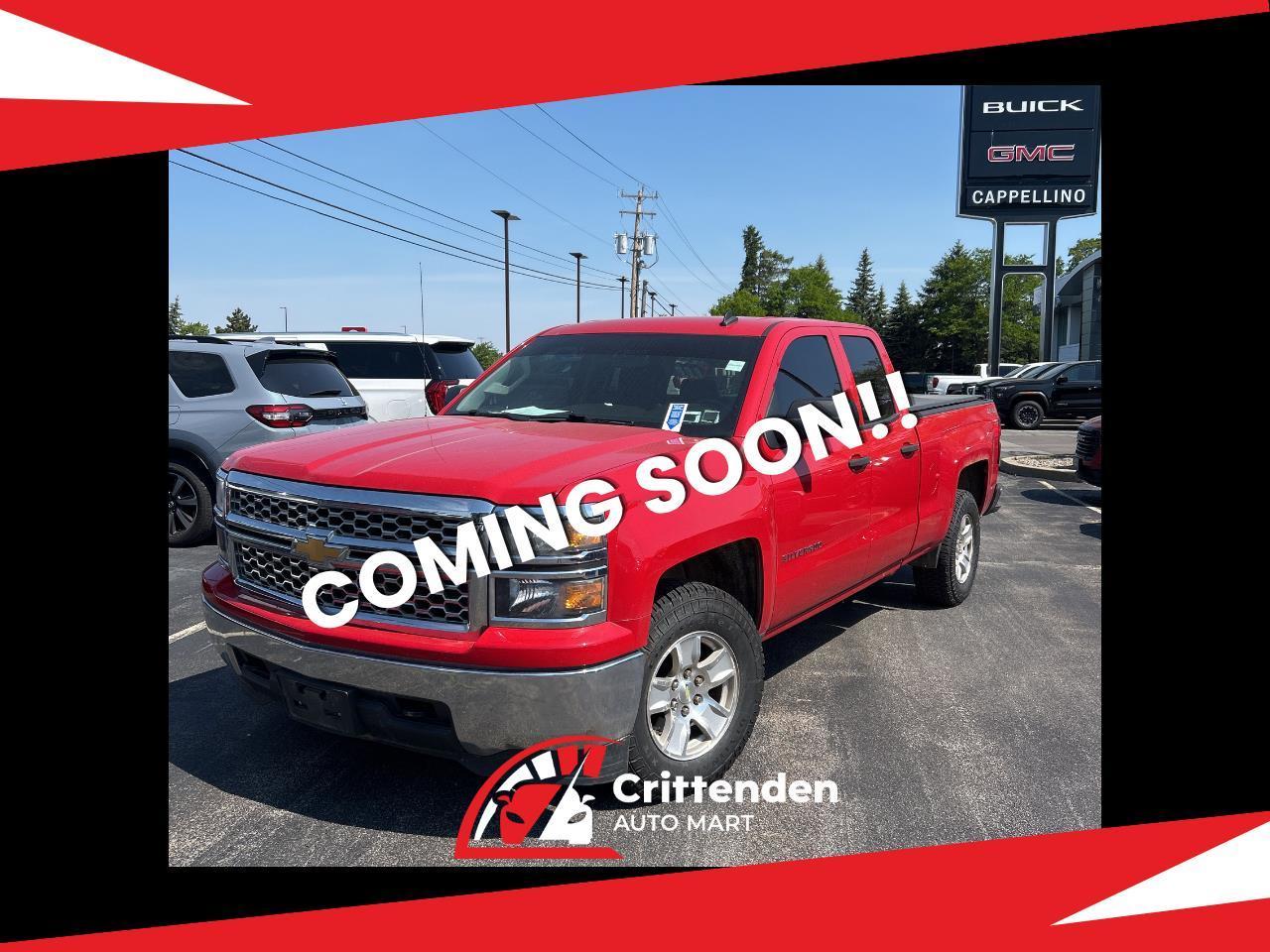 2014 Chevrolet Silverado 1500 4WD Double Cab 143.5" LT w/1LT
